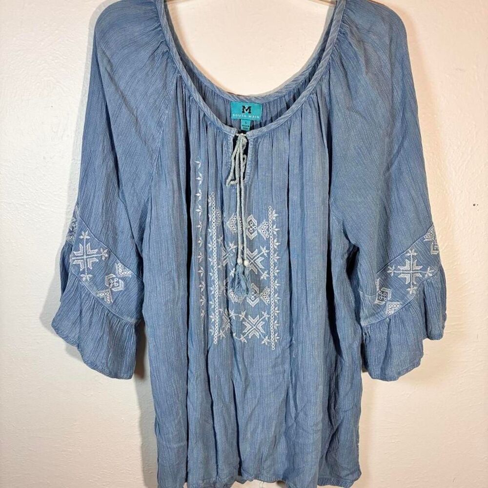 Unbranded Women's Blue Blouse